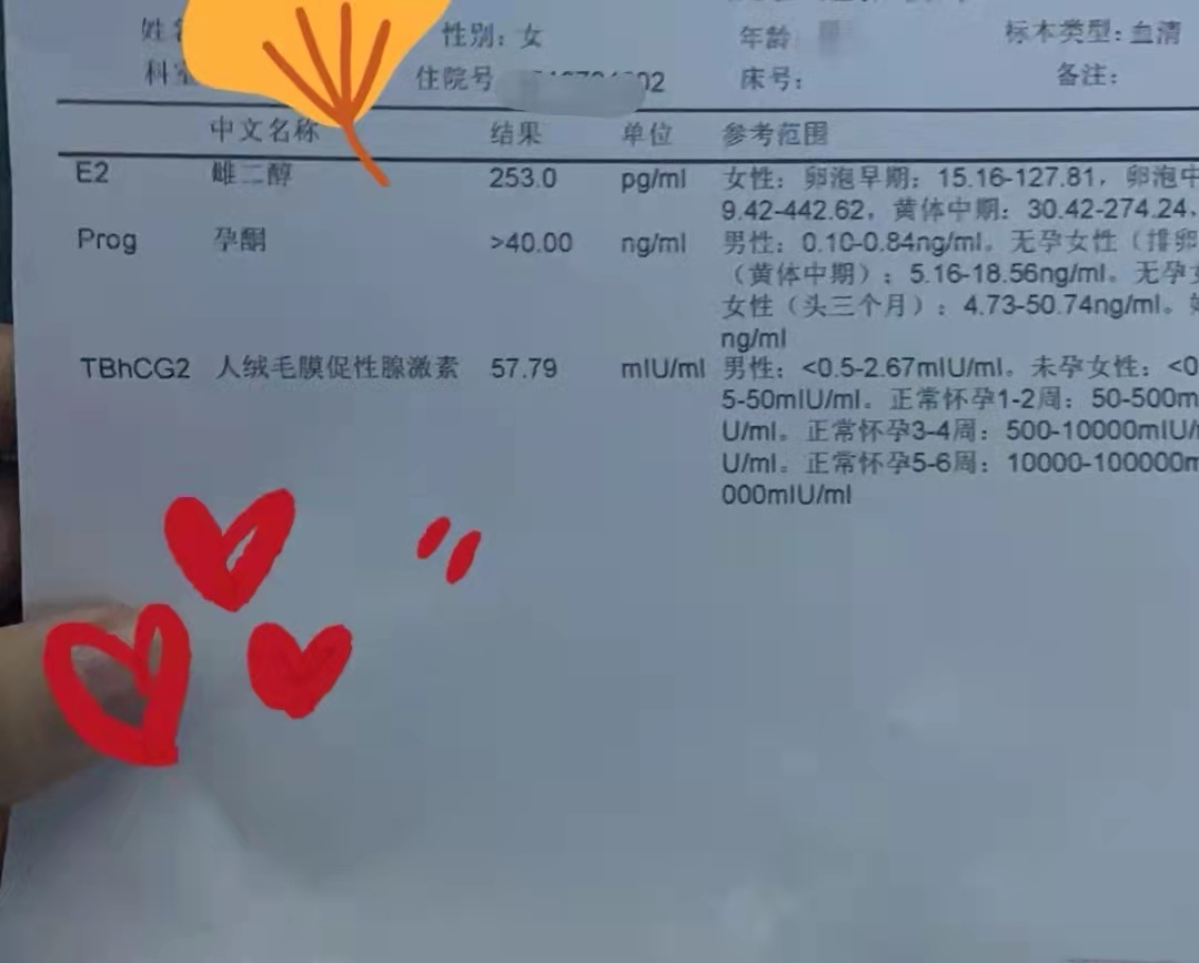泰国康民国际医院中国办事处祝贺张女士定制双胞胎验孕成功